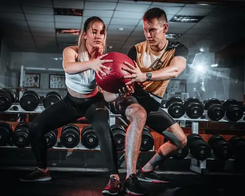 Flexus Shots Wspólny Trening na siłowni