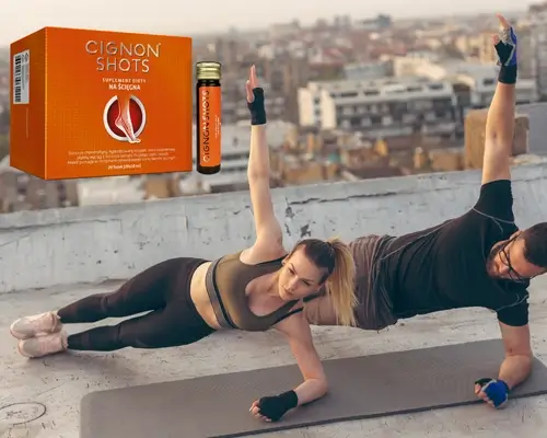 Cignon Shots Plank na świeżym powietrzu