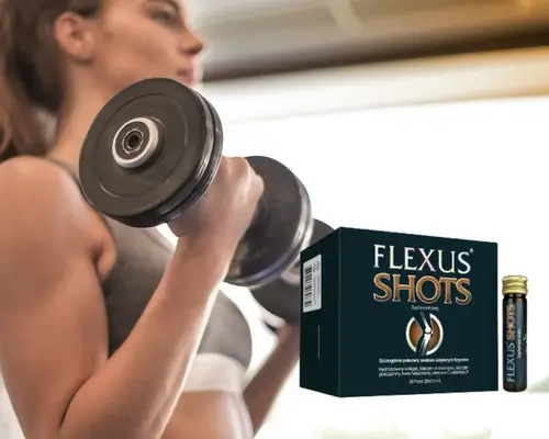 Flexus Shots i Hantle na siłowni